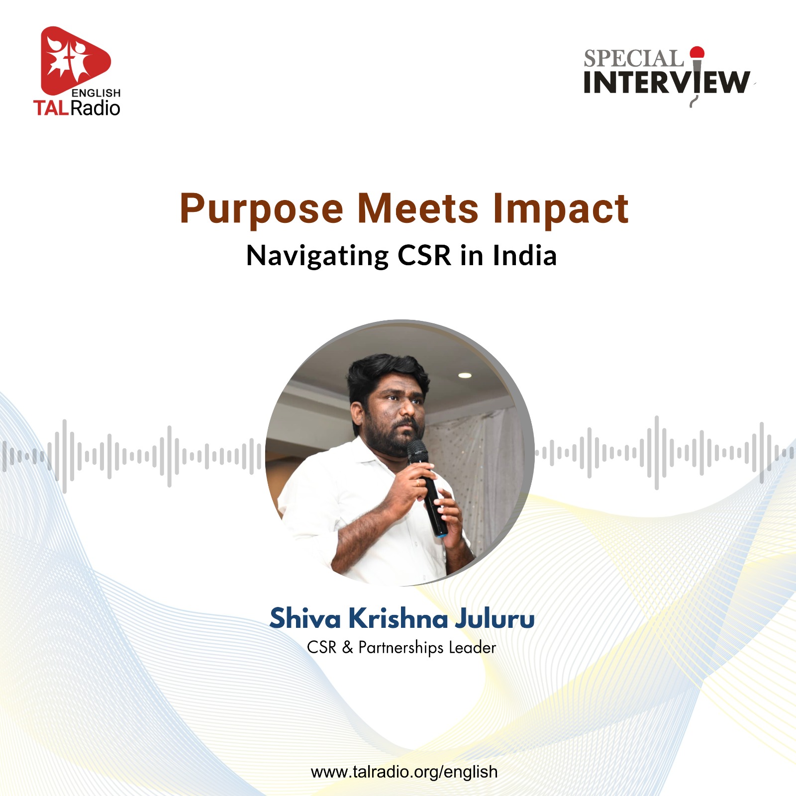 Shiva Krishna Juluru - From Intent to Impact | Special Interview