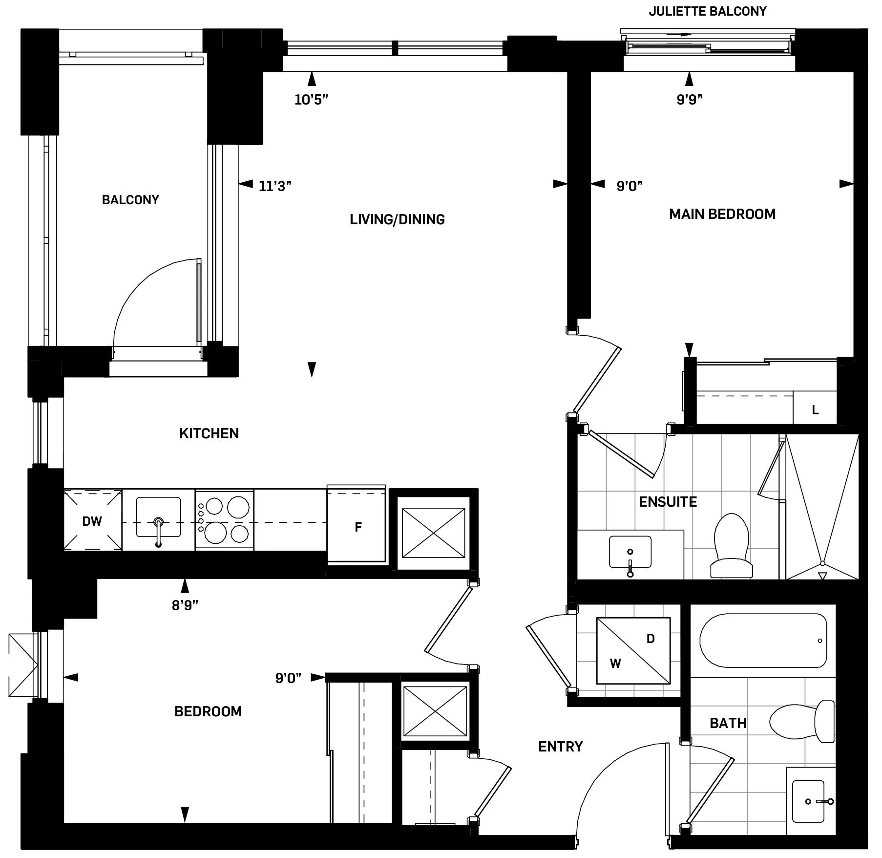 Bleeker floor plan