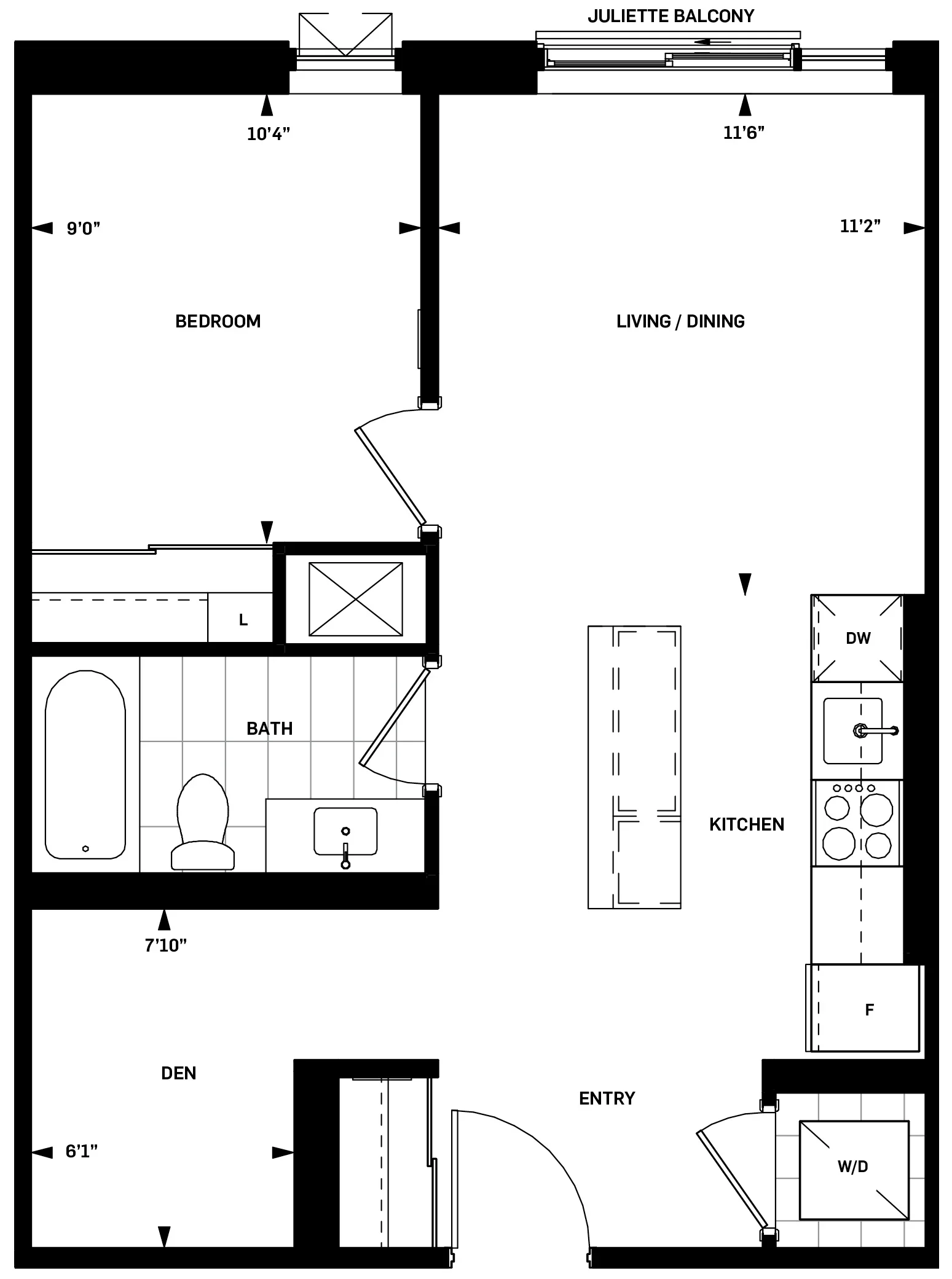 Langley floor plan