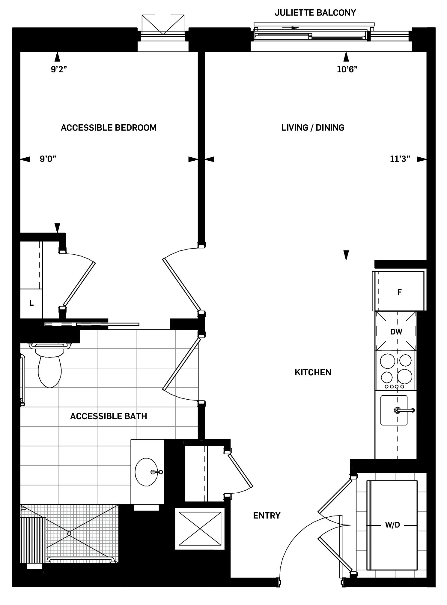 Maple floor plan