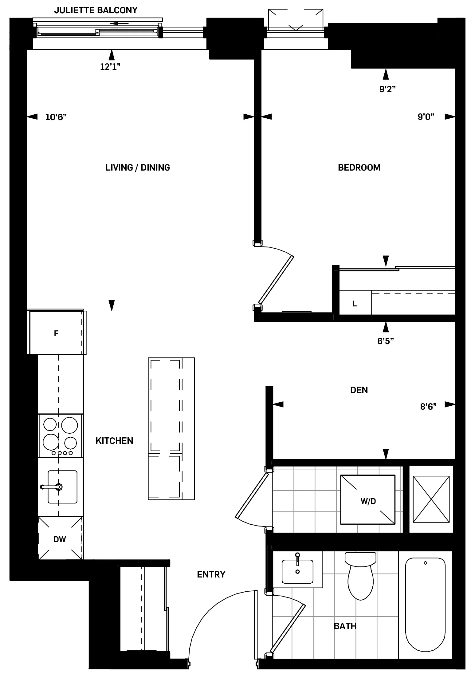 Milbrook floor plan