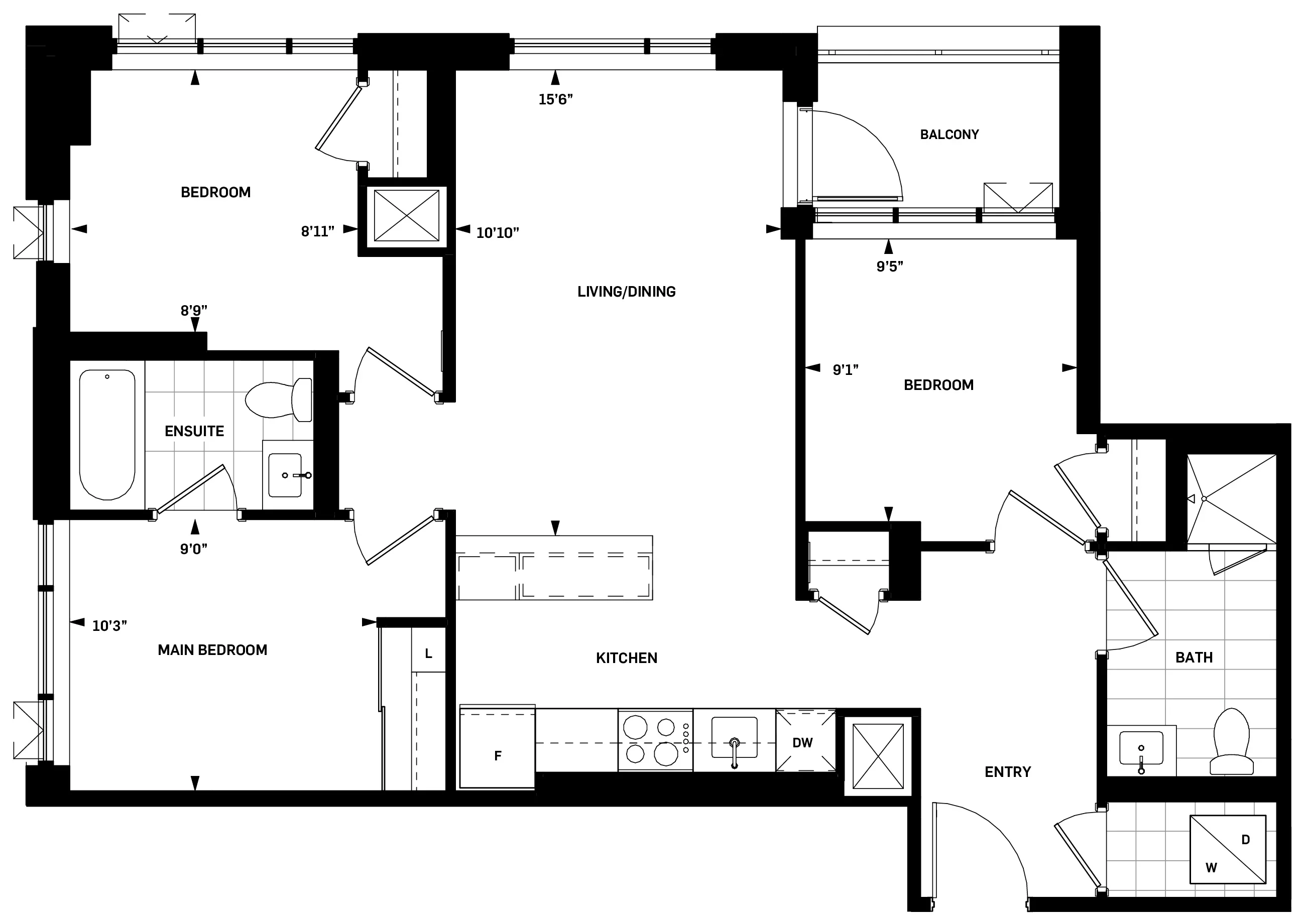 Victoria floor plan