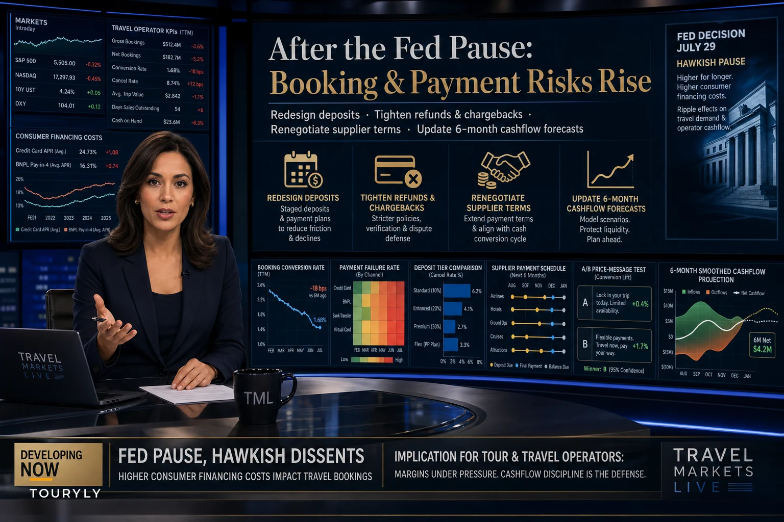 After the Fed Pause: 6 Payment, Pricing and Deposit Changes Tour Operators Should Make Now