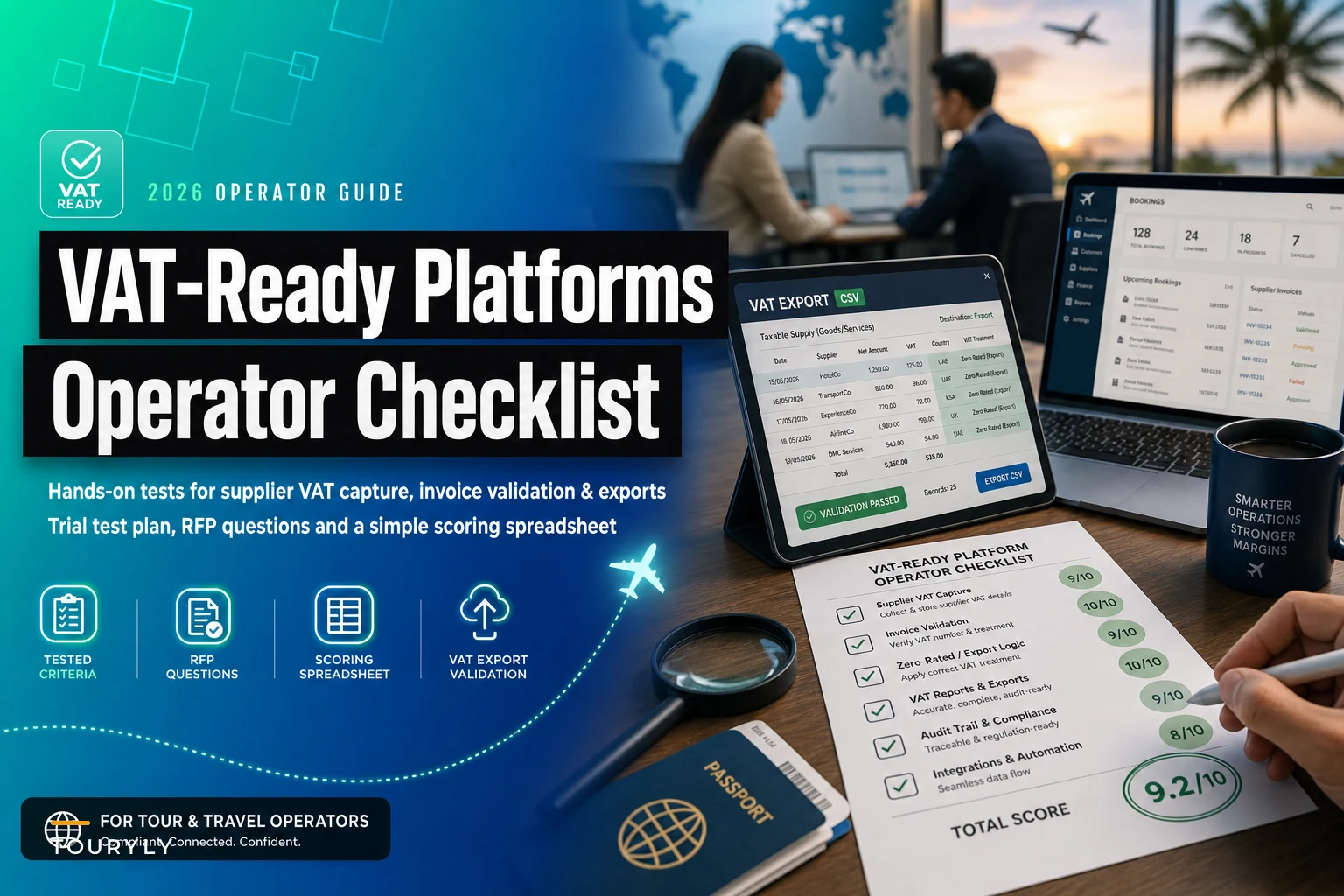 Evaluating Tour-Operator Software for VAT Compliance and Operations: a checklist for small European inbound operators