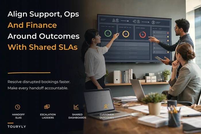 Operating model to align support, ops and finance for customer outcomes