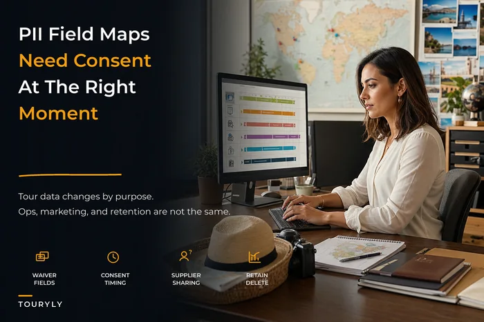 PII lifecycle for tour operators: field‑by‑field governance, consent timing and retention calendars