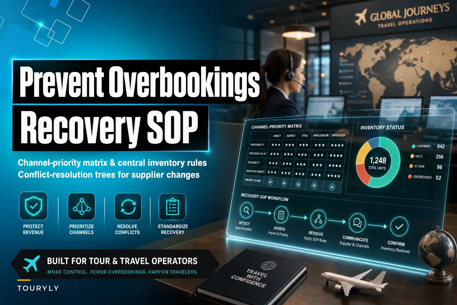 Prevent overbookings: a channel-priority matrix and recovery SOP for supplier availability