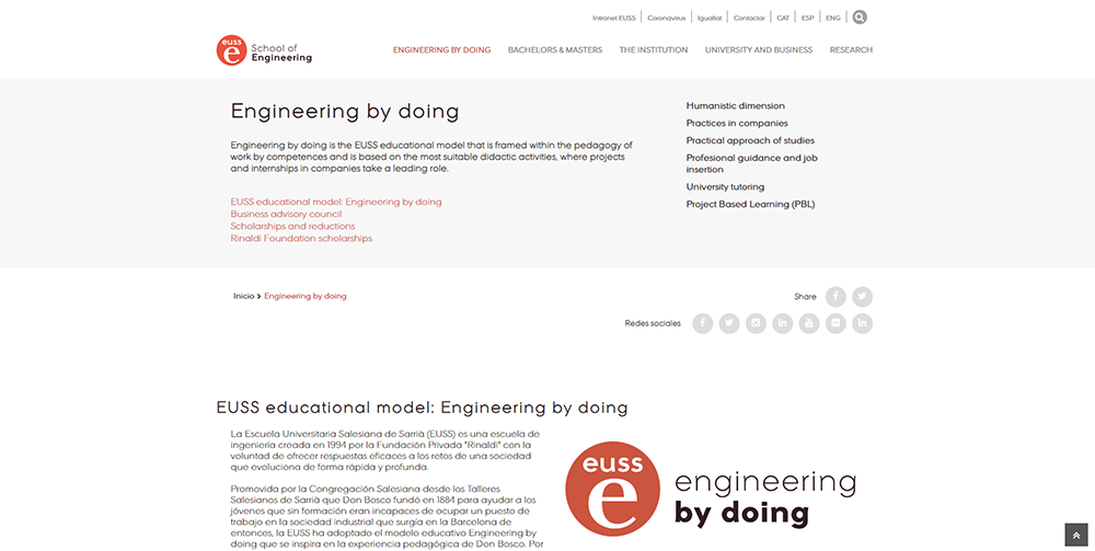 School of engineering