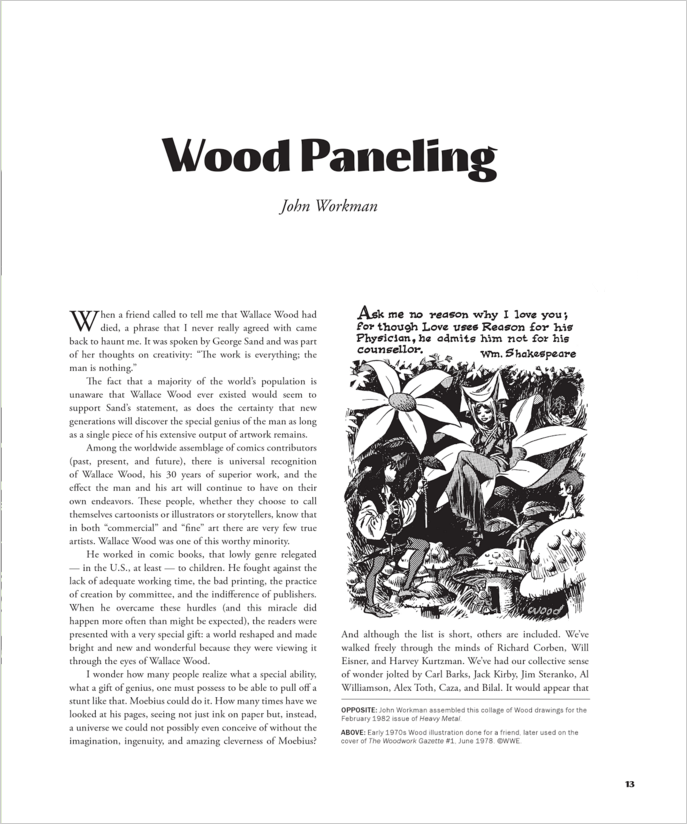 The Life and Legend - Wallace Wood