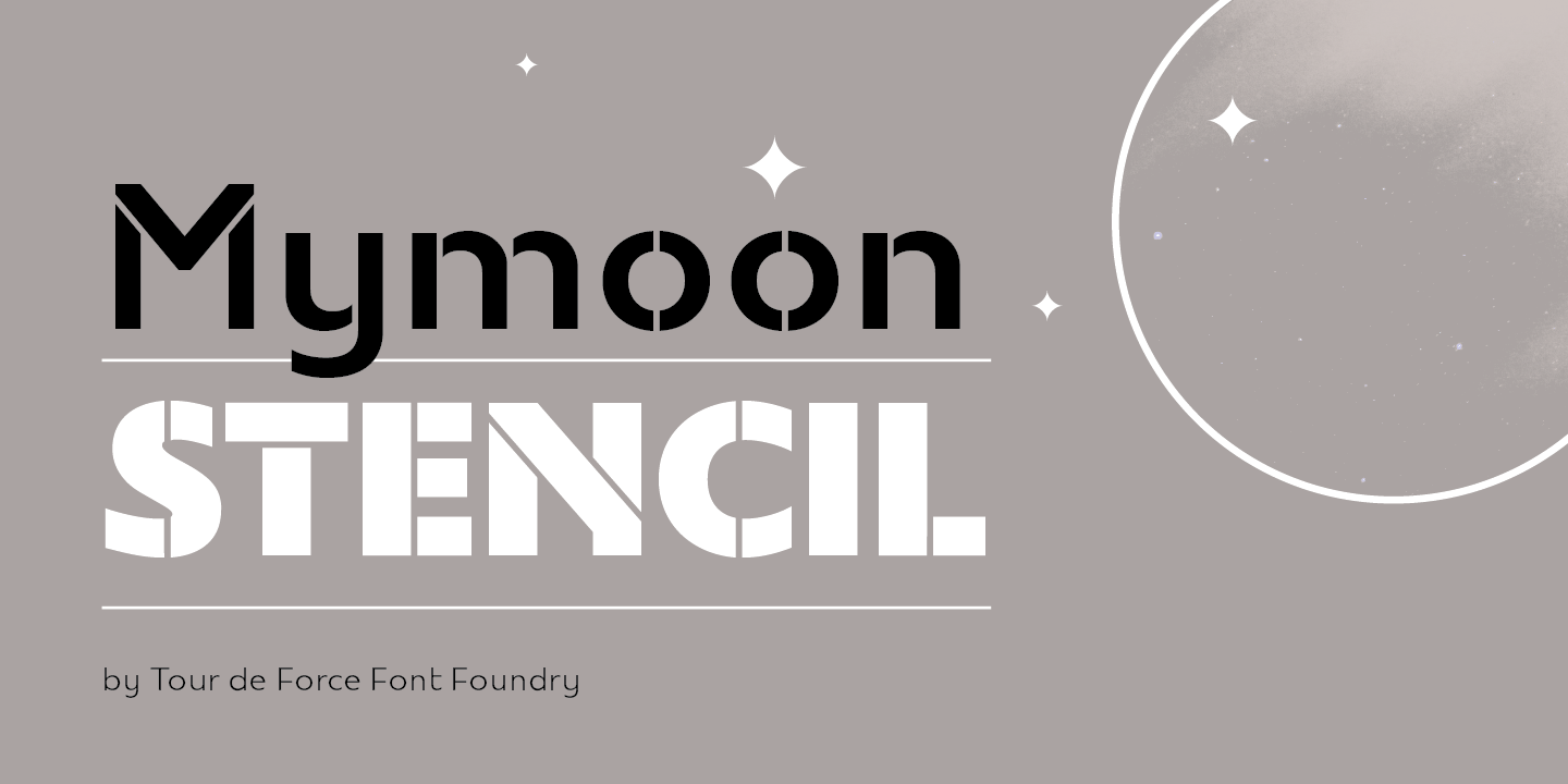 Mymoon Stencil — gallery image 1