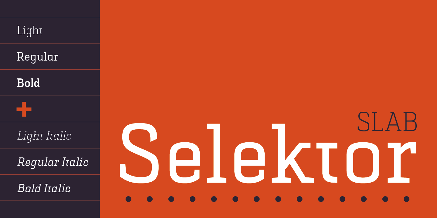 Selektor Slab — gallery image 1