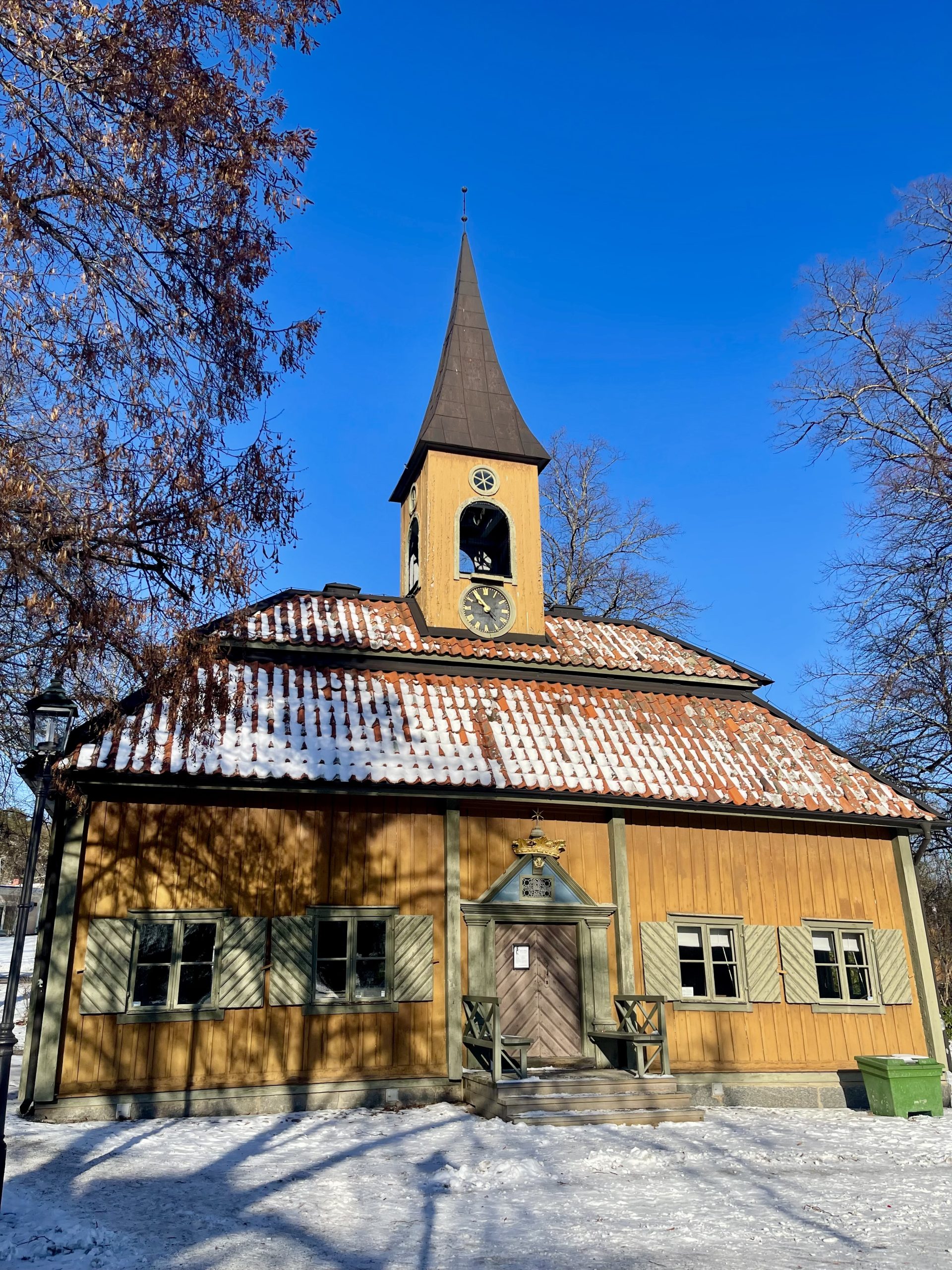 Calle histórica de Sigtuna, la ciudad más antigua de Suecia