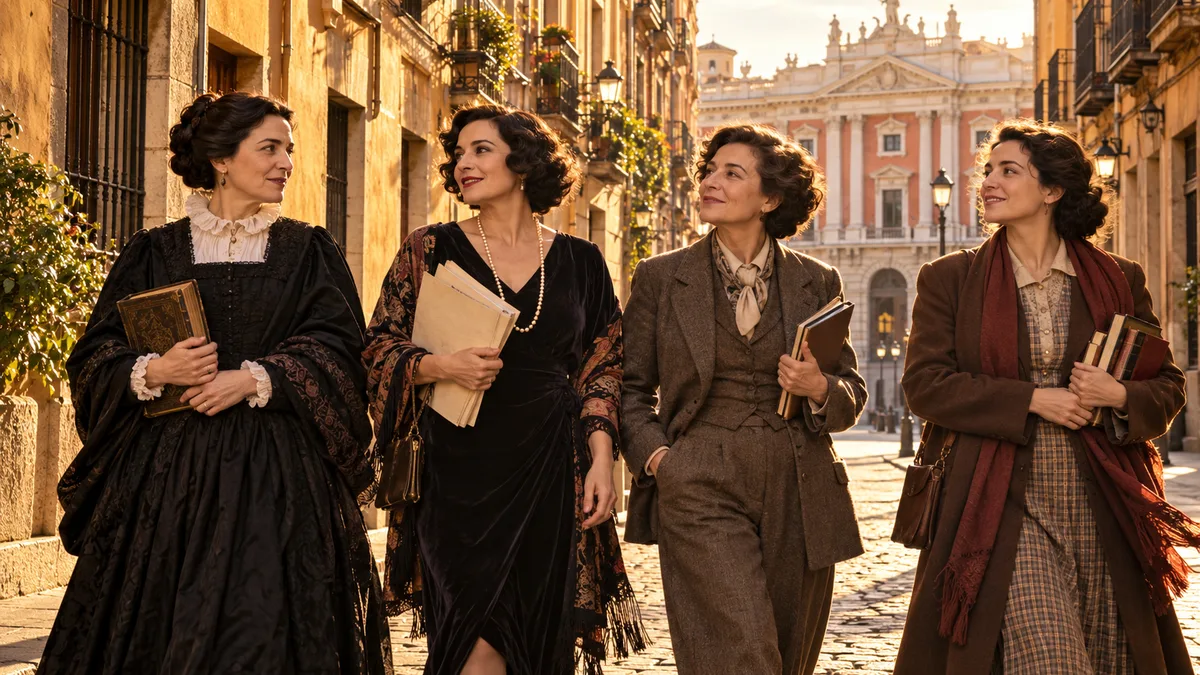 Madrid en voz de mujer