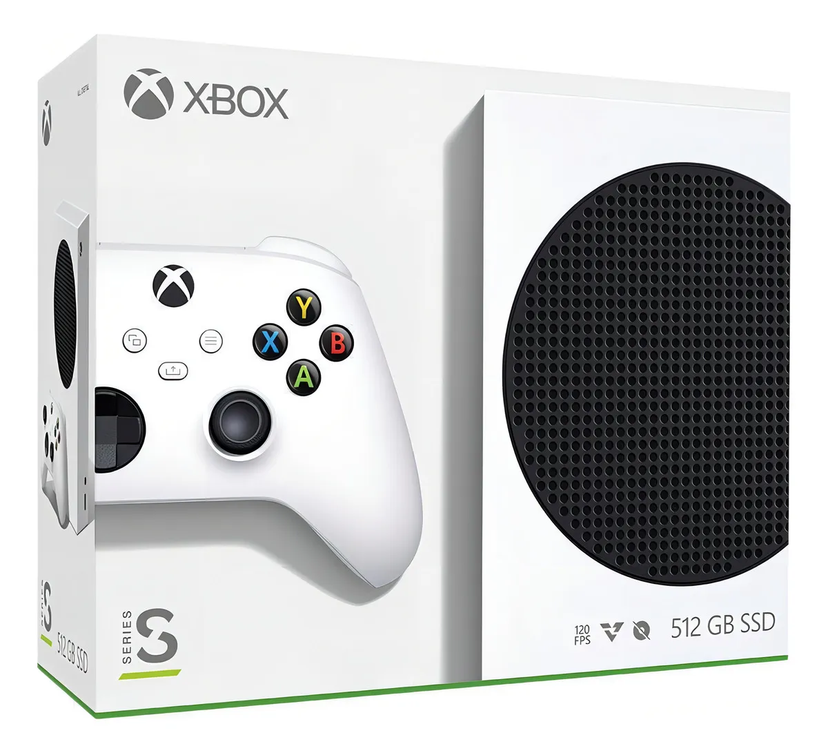 Console Microsoft Xbox Series S 512gb + 1 Controle Preto