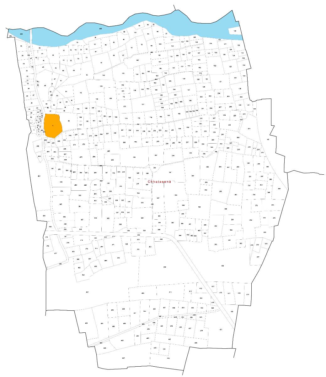 Detailed Village Map of Chhatasana