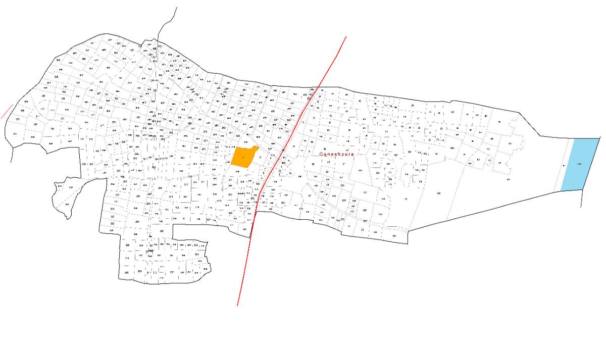 Detailed Village Map of Ganeshpura