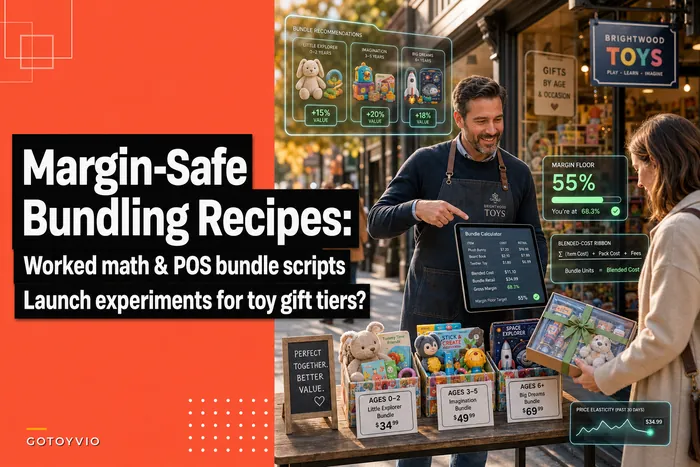 Margin-safe bundling recipes for toy stores: worked math, POS bundle scripts and launch experiments