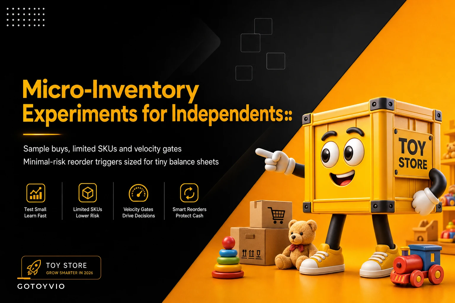 Micro-inventory experiments for independents: sample buys, velocity gates and minimal-risk reorder rules