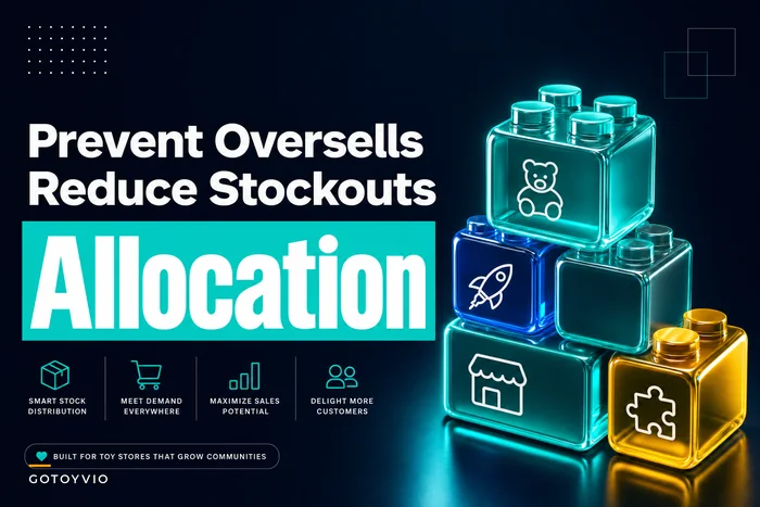 Prevent oversells and stockouts: simple inventory-allocation rules for small toy stores