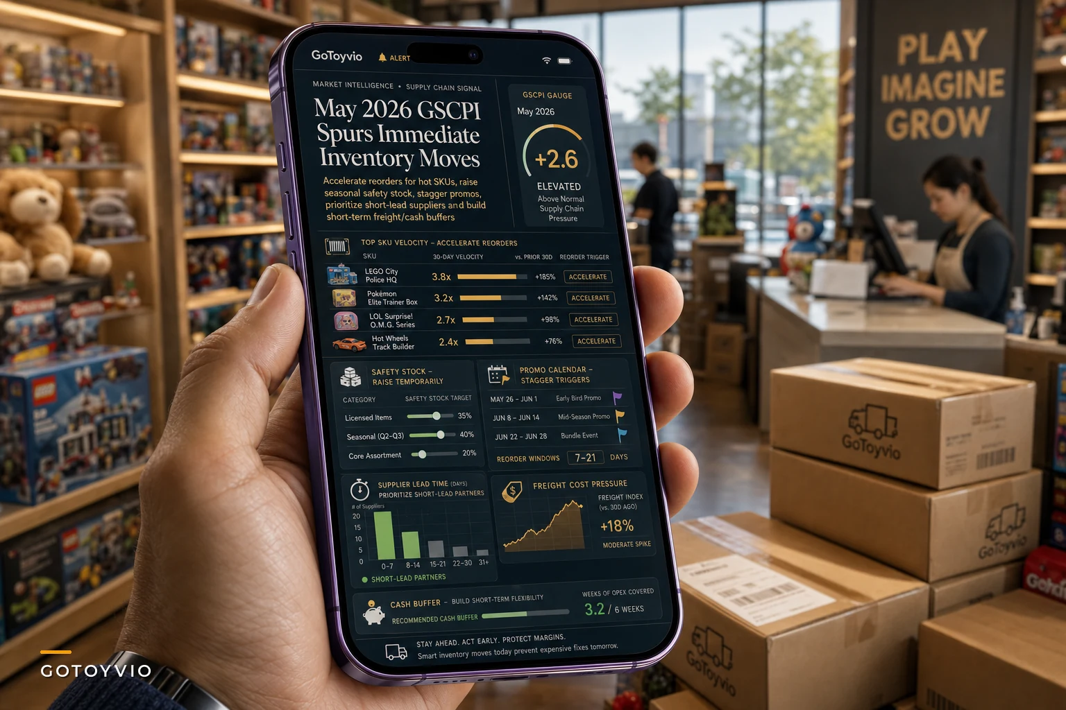 Responding to May 2026's Supply Chain Squeeze: Seasonal Inventory Moves Every Toy Store Should Make Now