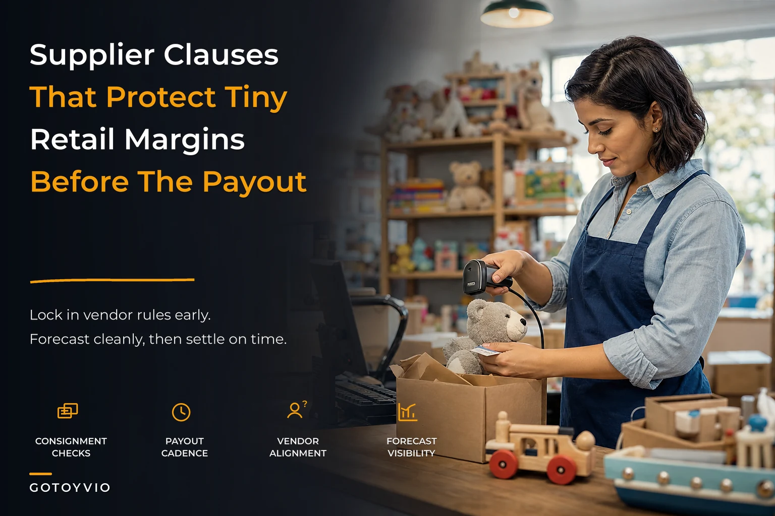 Supplier playbook for independent retailers: tiny-team contract clauses, consignment decision matrix and lightweight forecasting cadence