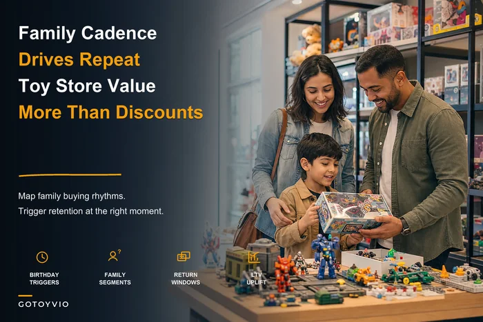 Why family purchase cadence is the secret to higher lifetime value for toy stores