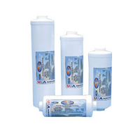 Water filter in line, granular activated carbon, 2 x 10, 1/4fip ends