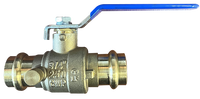 Full port ball valve 1/2 ProPress w/drain