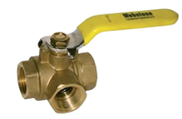 Full port ball valve 1/2ip 3 way L port (NON-REFUNDABLE / NON RETURNABLE)
