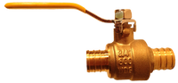 Ball valve crimp pex 3/4 brass
