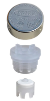 Prier vacuum breaker replacement repair kit for mansfield style frost proof, (plastic parts with rubber washer)