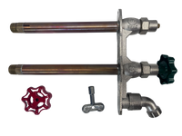 Frost proof sillcock anti-siphon 8, A/C mixing, 1/2mip x 1/2c Prier