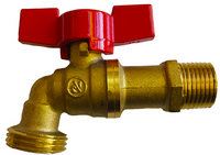 Ball valve hose bibb 1/2mip/c