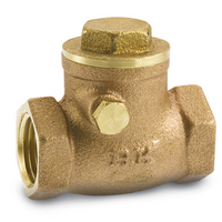 Check valve swing 2 1/2ip swing brass