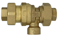 Backflow prev dual check w/atmospheric vent, 1/2 press