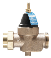 Pressure reducing valve 1/2ip w/union, plastic top Watts (LFN45BM1-U)