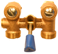 Single handle washing machine valve male thread (Watts 2T-M2)