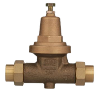 Pressure reducing valve 3/4 PRESS w/double union Wilkins