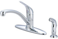 Kitchen faucet single lever handle w/spray ceramic cartridge Legacy
