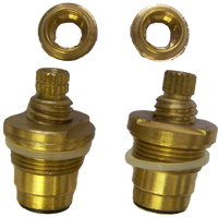Gerber sink/lav stem pair (Hot & Cold)