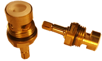 Am Std kit/lav brass ceramic stem, Pair