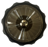 Mixet volume control knob, SMOKED acrylic