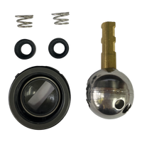 Delta single acrylic handle repair kit w/ball OEM (new style)