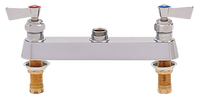 Fisher deck mount 8 center faucet w/swivel outlet (3300)