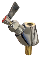 Fisher deck mount faucet single hole single service rigid outlet w/check valves (12890)