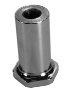 Fisher pre-rinse pipe-to-hose adapter 3/8fip x 1/4fip