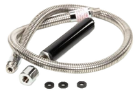 Fisher replacement hose w/handle and adapter for pre-rinse 44