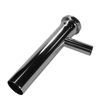 Branch tailpiece direct connect, 1 1/2 x 8 x 3/4, 17ga
