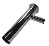 Branch tailpiece slip joint connect, 1 1/2 x 8 x 3/4, 20ga