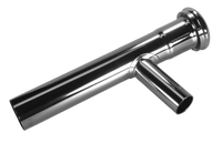 Branch tailpiece slip joint connect, 1 1/4 x 8 x 3/4, 20ga